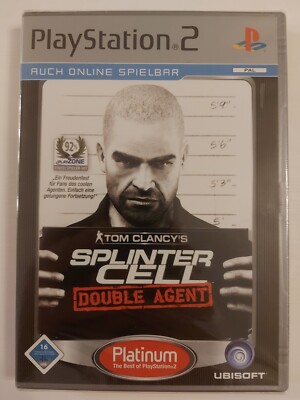 Tom Clancy's Splinter Cell: Double Agent (Sony PlayStation 2, 2007) Neu OVP.