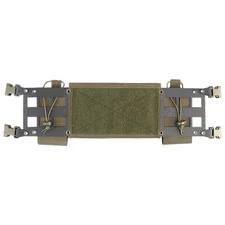 WST Tactical Vest Multi-functional MOLLE Hanging Panel for MK4 Chest Rig Gear BK