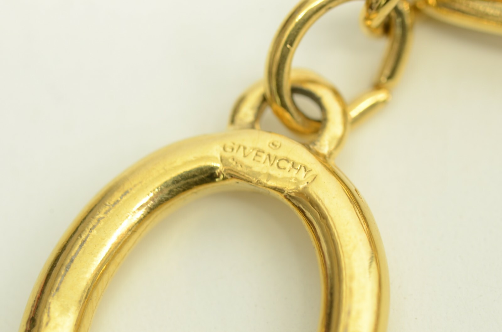 Authentic Givenchy GP Toggle Loop Bracelet Rhines… - image 5