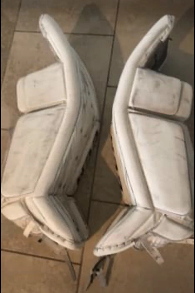 CCM Lefevre Premier II Hockey Portero Juego de Almohadillas, Bloqueador y Receptor Senior 35"+2 Foto 3 de 4