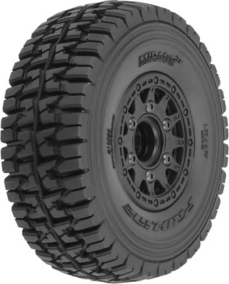 Mirage TT 2.2''/3.0'' SC Tires on Raid Black Wheels with Removable Hex 12mm/14mm