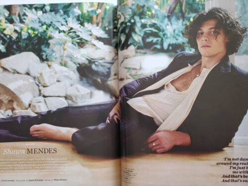 2021 UK GQ magazine OZZY Osbourne Shawn Mendes Charlie Mackesy Timothee Chalamet - Picture 1 of 17