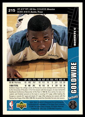 1996-97 Collector's Choice #215 Anthony Goldwire | eBay