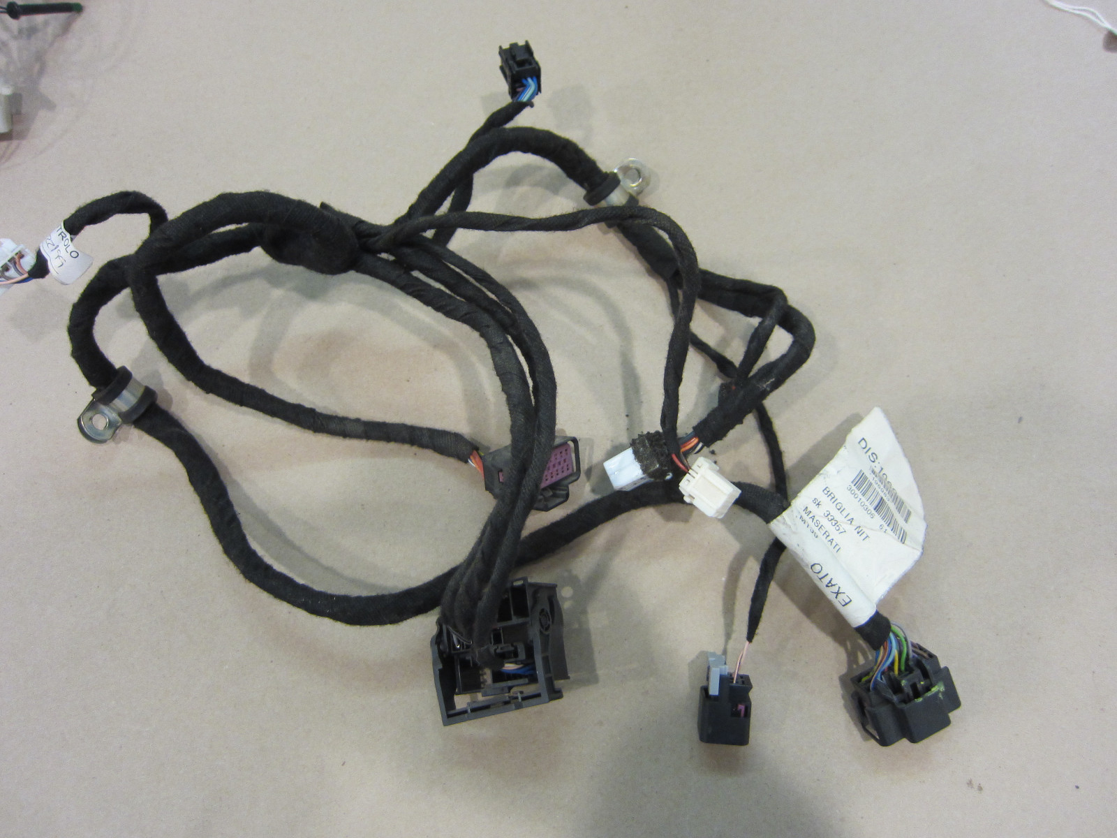 Maserati Quattroporte NIT Cables. Cables For Navigation Unit.. Part# 196983