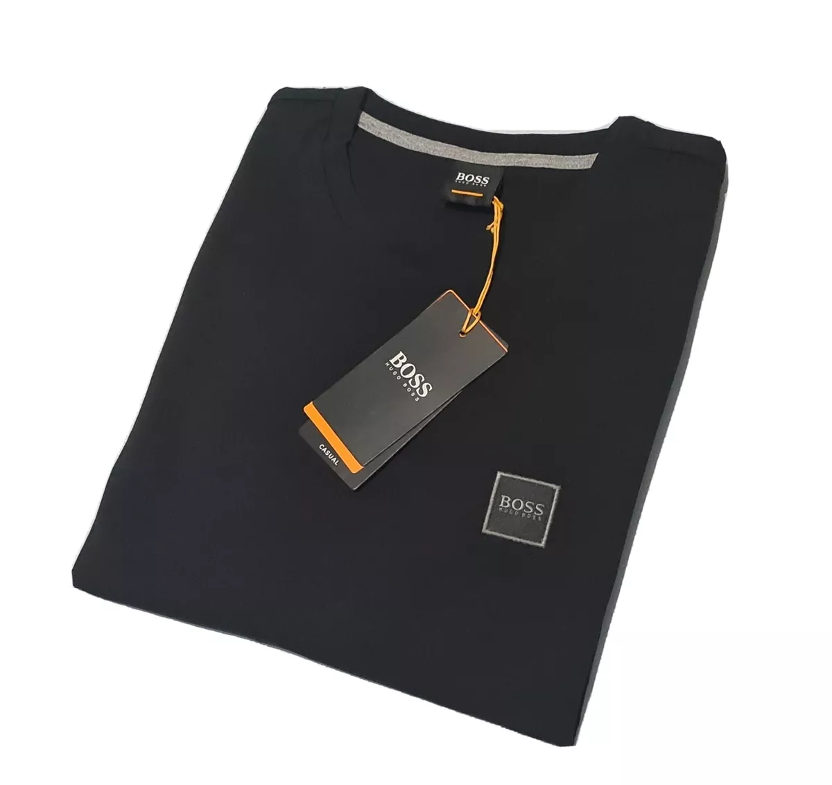 Boss black shirt sale