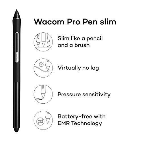 Wacom Wacom Pro Pen slim [Pro Pen 2 Series] Black KP301E00DZ