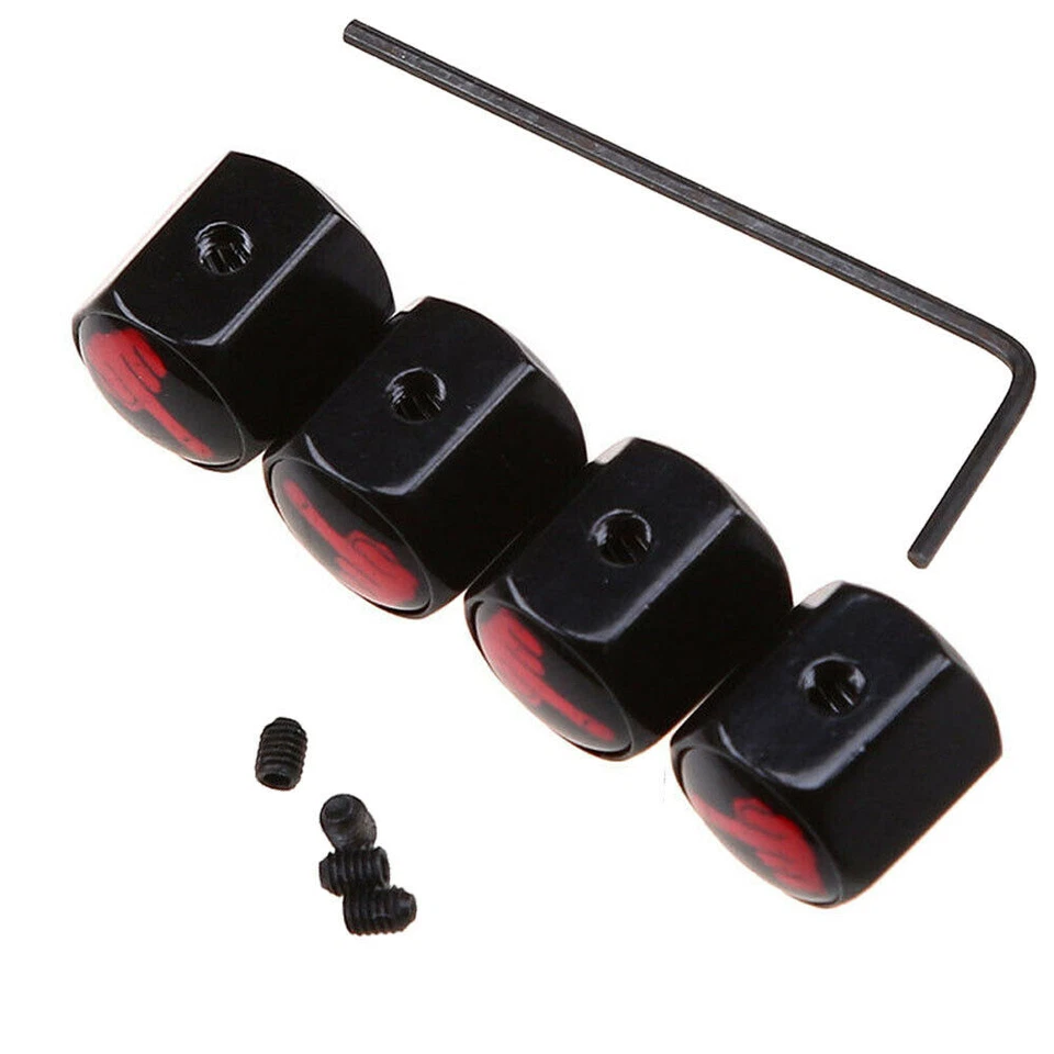 4x Middle Finger Anti-theft Car Wheel Tire Valve Stem Air Cover Caps Accessories - Image 4 of 4