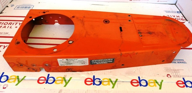 Genuine Husqvarna HU675HWT Lawn Trimmer Orange Steel Chassis Cover