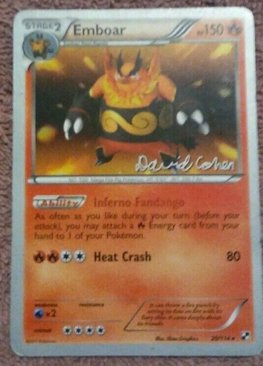 2011 Pokemon Black & White Emboar