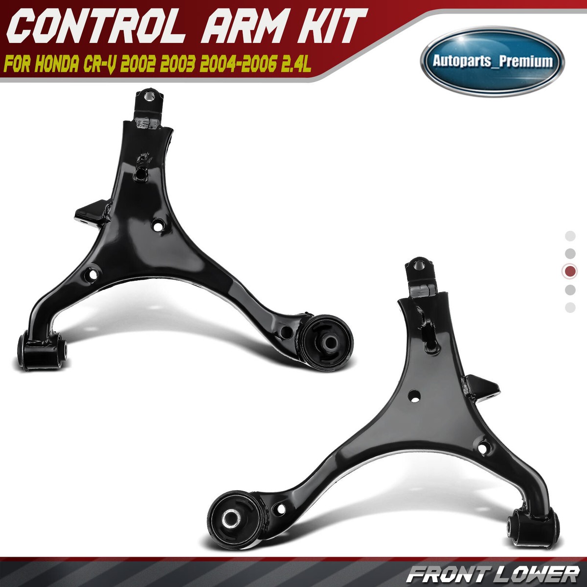 2pcs Front Lower Control Arm Kits for Honda CR-V 2002 2003 2004
