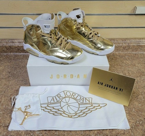 air jordan 6 pinnacle metallic gold