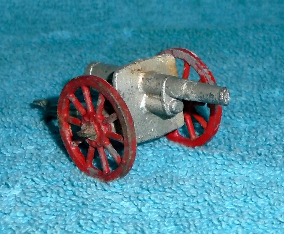 Vintage Barclay Lead "Cannon, Spoked Wheels" BC3 Excellent Condition Free Ship C - Image 3 of 4