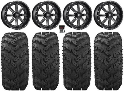 Fuel Maverick Black 20'' Wheels 30'' Reptile Tires Can-Am Maverick X3