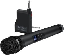 Wireless Microphone, Handheld Dynamic Microphone Wireless mic System for Karaoke