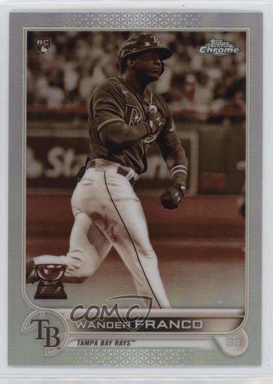 2022 Topps Chrome Sepia Refractor Wander Franco #35 6g3