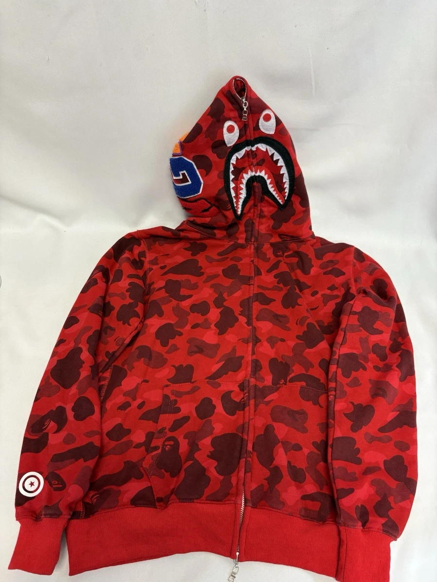 A Bathing Ape Red Hoodies for Men for Sale | Shop Men's Athletic