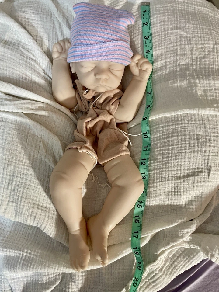 Kit Muñeca Renacida Ember Sleeping 20" por Tasha Edenholm/Bountiful Baby AGOTADO 👶 Foto 3 de 4