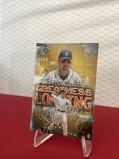 2025 Bowman - Greatness Loading Kevin McGonigle #GL-9 Gold Refractor /50 (RC)