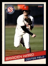 Braiden Ward 2023 Choice Spokane Indians #32 Spokane Indians