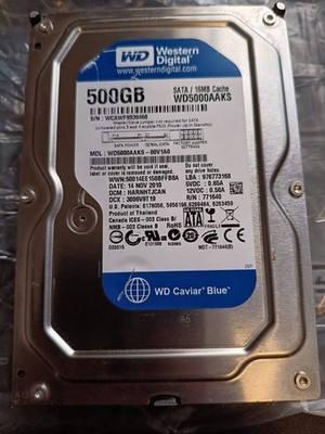Western Digital WD5000AAKS 500GB HDD   3,5'' SATA II   WD Caviar SE16