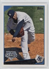 2009 Topps New York Yankees World Series Champions CC Sabathia #NYY1 HOF uk2