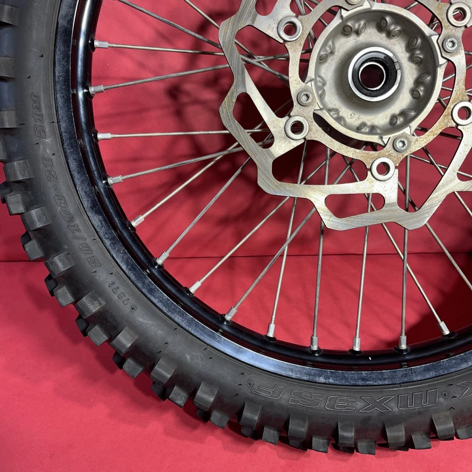 2020 Kawasaki KX250F Excel Front Wheel Hub Brake Rotor Rim - Imagem 3 de 4