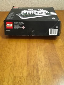LEGO ARCHITECTURE THE WHITE HOUSE 21006 100% Complete - with BOX & MANUAL