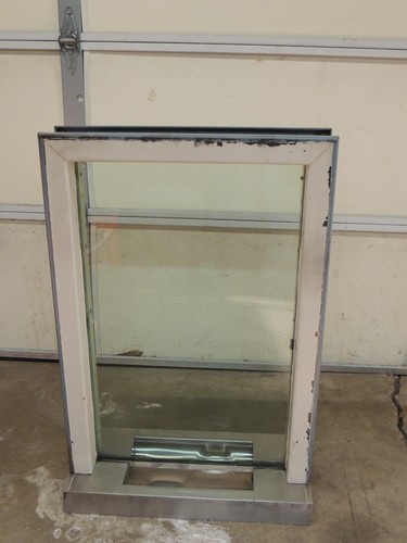 Chicago Bullet Proof Transaction Window With Metal Counter