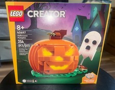 LEGO Exclusive 40697 Halloween Pumpkin Brand New Lights Up   CAREFULLY SHIPPED
