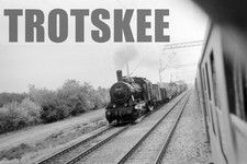 35mm Negative CFR Romania Railways Steam Loco 50 363 1968 