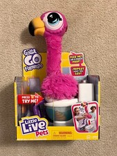 GOTTA GO FLAMINGO LITTLE LIVE PETS FEED FOR A MAGIC POOP   NEW 