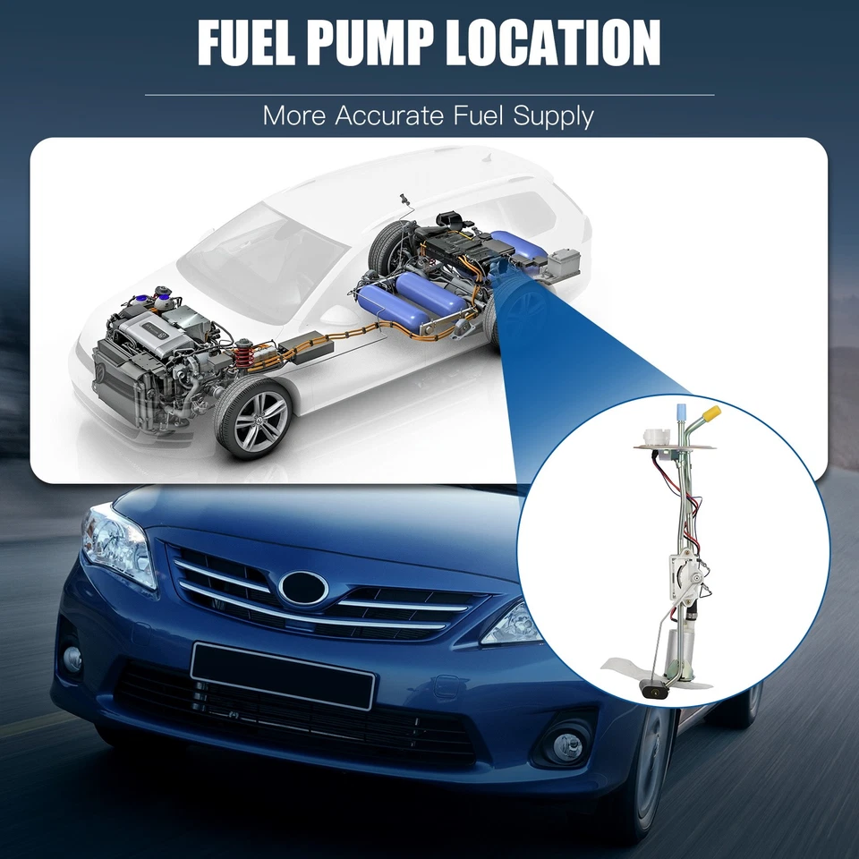 Montaje de módulo de bomba de combustible eléctrica para Ford Bronco II 1988-1986 2,9 L Foto 3 de 4