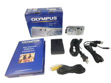 Olympus Stylus 760 All-Weather 7.1MP Digital Camera - Silver IOB 