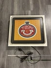 Vtg 70s 80s Tuborg Beer Backlit Light Up Bar Man Cave Sign Copenhagen 14" x16”
