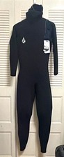 Volcom Men's Black 5/4/3 Full Surf Wetsuit with Hood NEW w tags size MT
