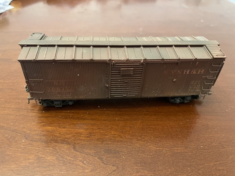 HO Funaro Resin NH New Haven 36’ XM-2 Rebuilt DS Wood Boxcar PAINTED RTR
