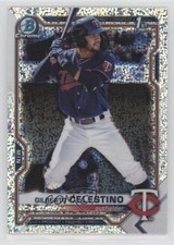 2021 Bowman Chrome Prospects Speckle Refractor 199/299 Gilberto Celestino 0vt8