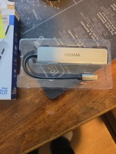 Vivitar 6-In-1 USB Type C Hub HDMI Adapter Aluminum VIVRW7320