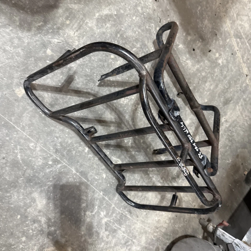 1985 - 1987 Honda Trx250 Fourtrax Utility Atv Complete Front Rack And Push Bar Foto 4 de 4