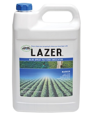 #ad Liquid Harvest Lazer Blue Concentrated Spray Pattern Indicator 1 Gallon $85.60