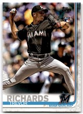 2019 Topps Trevor Richards Miami Marlins #547