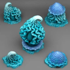 Frozen Medusa Plants Legion Terrain Scenery Tabletop Miniatures 28mm