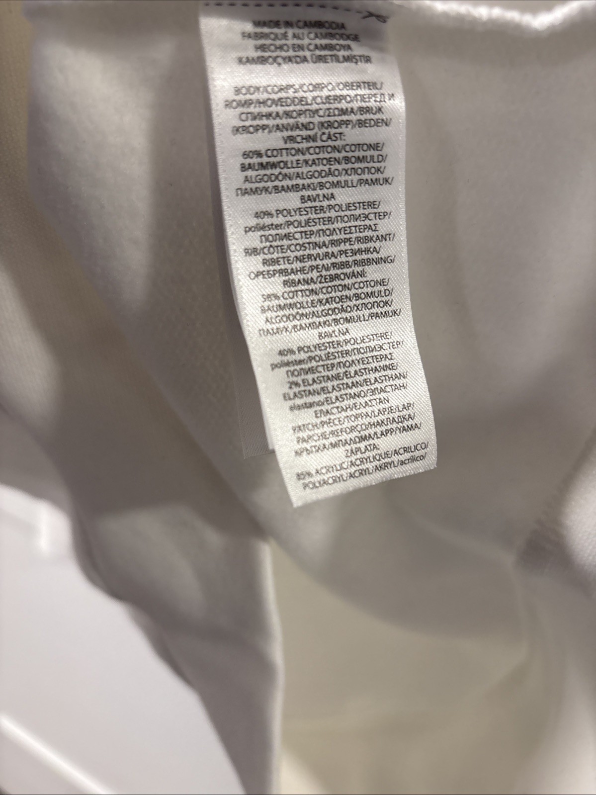 Polo Ralph Lauren Logo Fleece Hoodie White Royal Blue Chenille Men’s L NWT $168 thumbnail 4