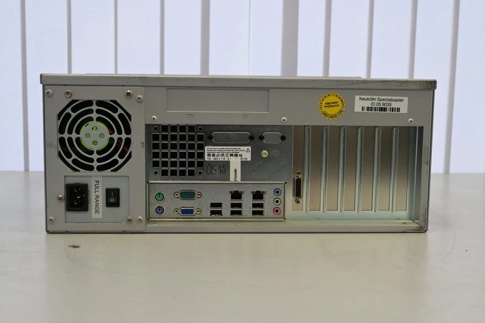 Siemens SIMATIC IPC547C Industrie-PC 6ES7660-0EA10-2AC0 E8400 4GB RAID Win7 - Bild 4 von 4