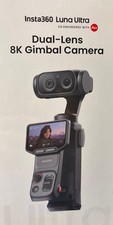 Insta360 Luna Ultra Dual-Lens 8K Video Gimbal Camera, Black, 3x Zoom