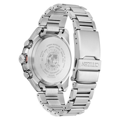 おしろ　藍良50個 Citizen Promaster Land Eco-Drive Chronograph Men's Blue Dial Watch
