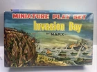 Marx Vintage Rare Miniature Play Set Invasion Day With Box