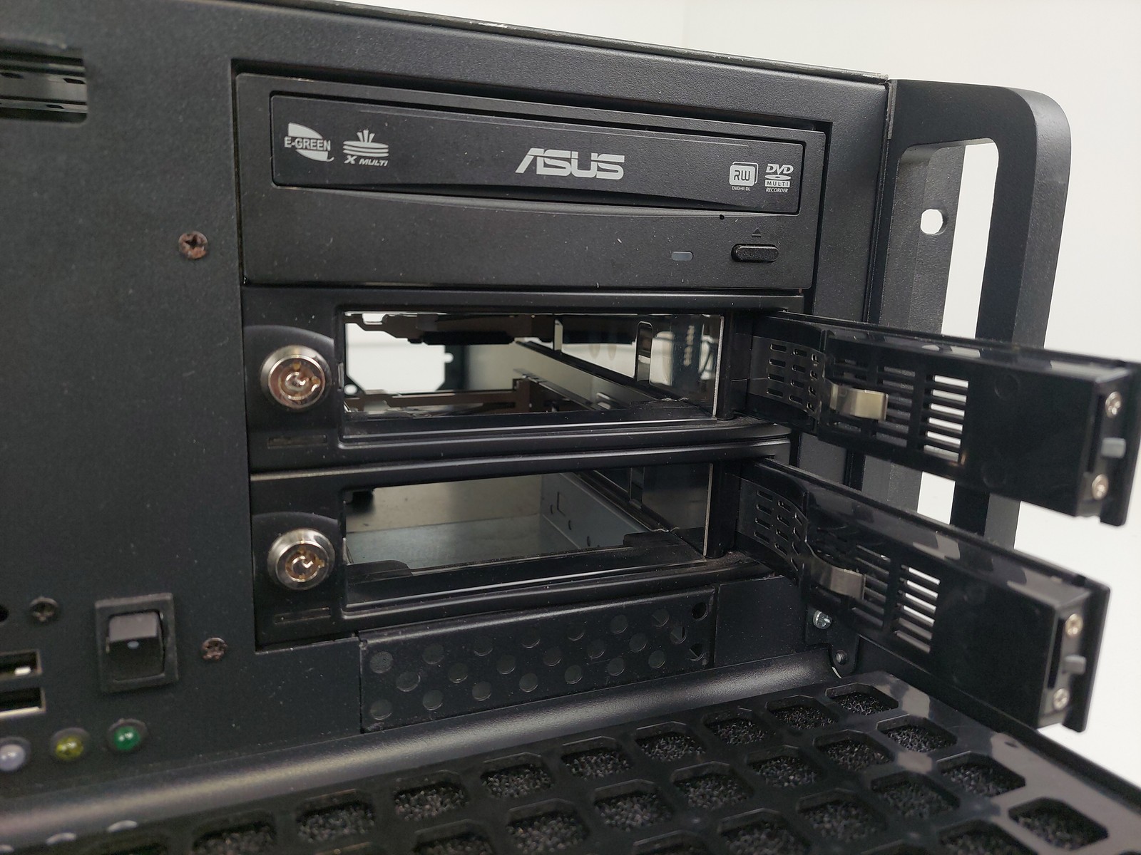 4U Rack Mount 2 Bay ATX Desktop PC Computer Case - No Keys | eBay UK
