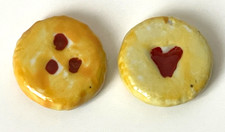 Lot de 2 Fèves Gâteau Pâtisserie Confiserie ⭐ Galette des Rois French charm