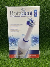 Rotadent Plus Professional Rotary Toothbrush Kit NEW Sealed W/ Charger Base